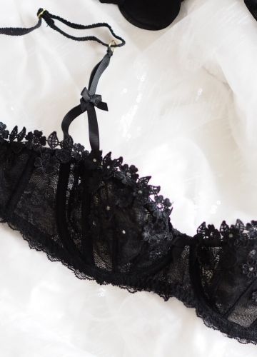 Podprsenka romantický sen BLACK